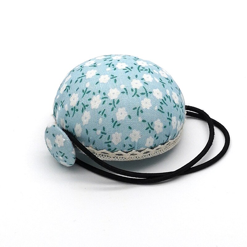 Sewing Pins Accessories Pumpkin Ball Shaped Needle Pin Cushion Pincushion Wrist Strap Stitch Needlework Mat DIY Craft Supplies: F