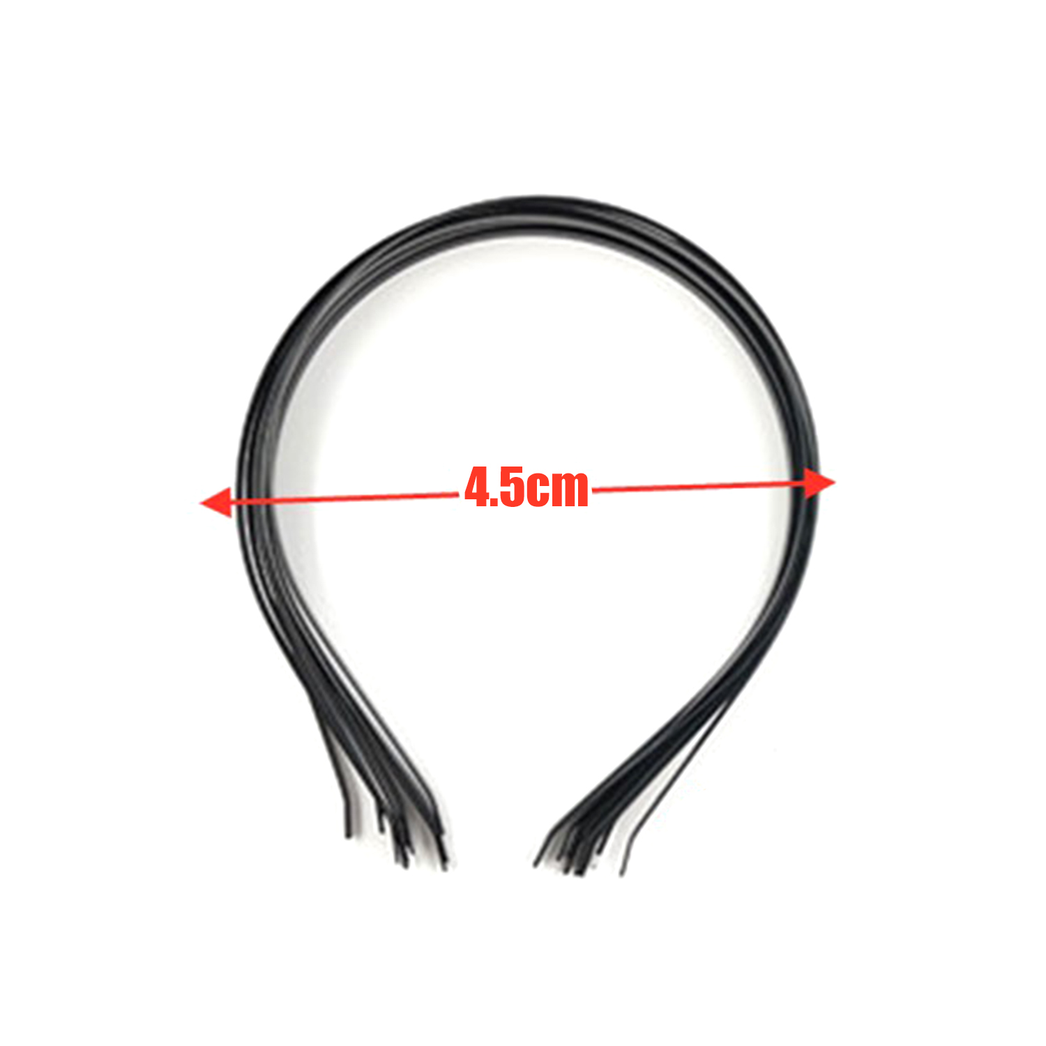 Metal headbands, blank, smooth hairband, diy hairband, solid color, thin, large headbands for men and women, jewelry hair accessories