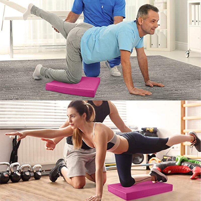 Sanft Gleichgewicht Pad TPE Yoga matt Schaum ÜSpund Pad Dicken Gleichgewicht Kissen Fitness Yoga Pilates Gleichgewicht Gremium für Physikalische Therapie