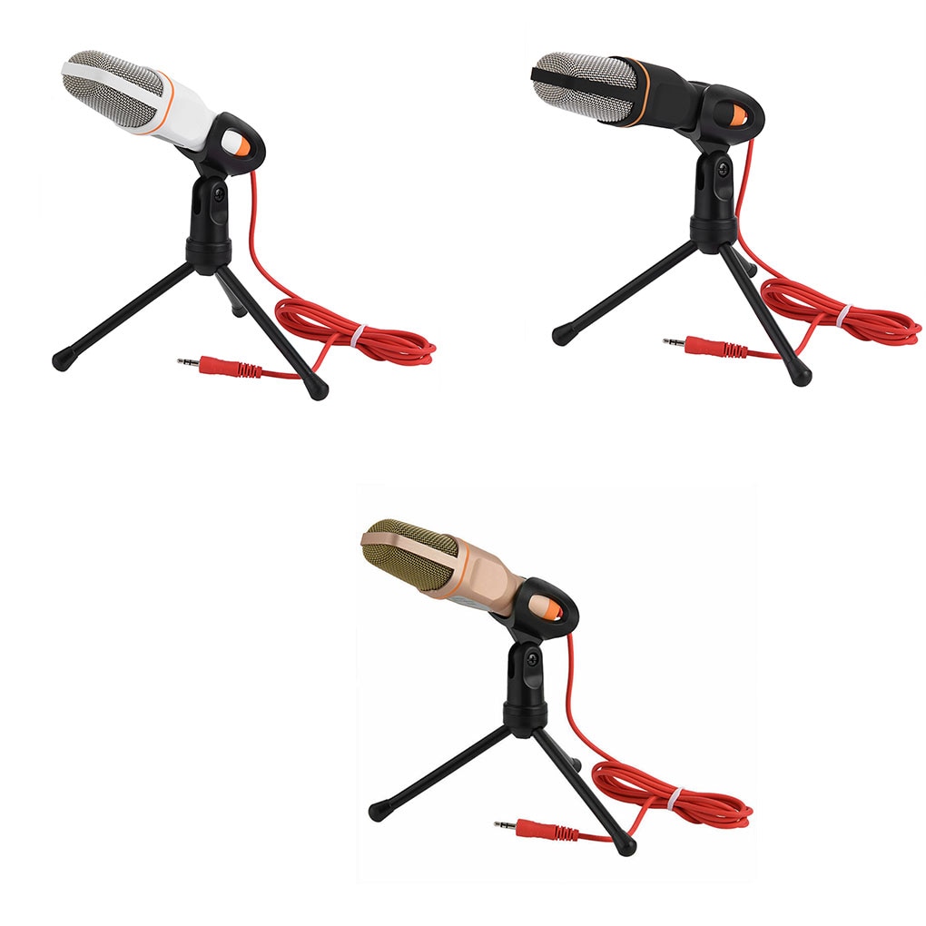 Handheld Microphone Sound Studio Microphone Mic For Computer Chat PC Laptop SF-666