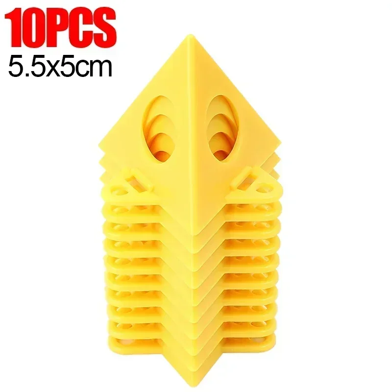 60/10PCS Mini Paint Stands Triangle Paint Pads Pyramid Stands Woodworking Tripod Spray Painting Brackets Block Auxiliary Tools: GOLD