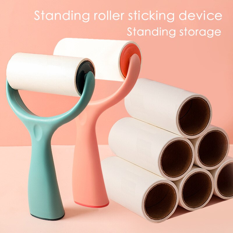 2Pc Huishouden Roller Kleven Apparaat Tearable Roller Haar Kleven Apparaat Ontharing Roller Borstel Voor Kleding Huisdier Ontharing
