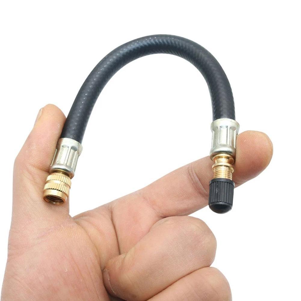 Opblaasbare Buis Verlengstuk Diverse Gevlochten Flexibele Slang Ventiel Rubber Slang Staaldraad Auto Wielen Band Ventiel Adapter