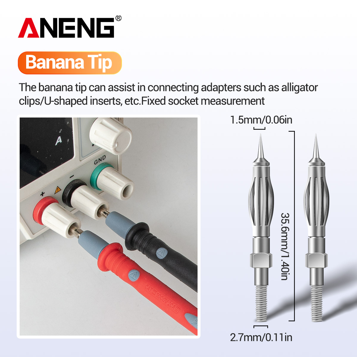 ANENG PT1028 22 in1 Multimeter Test Lead Set 1000V 20A Silicone Insulated Test Probes Digital Multi Meter Lead Wire