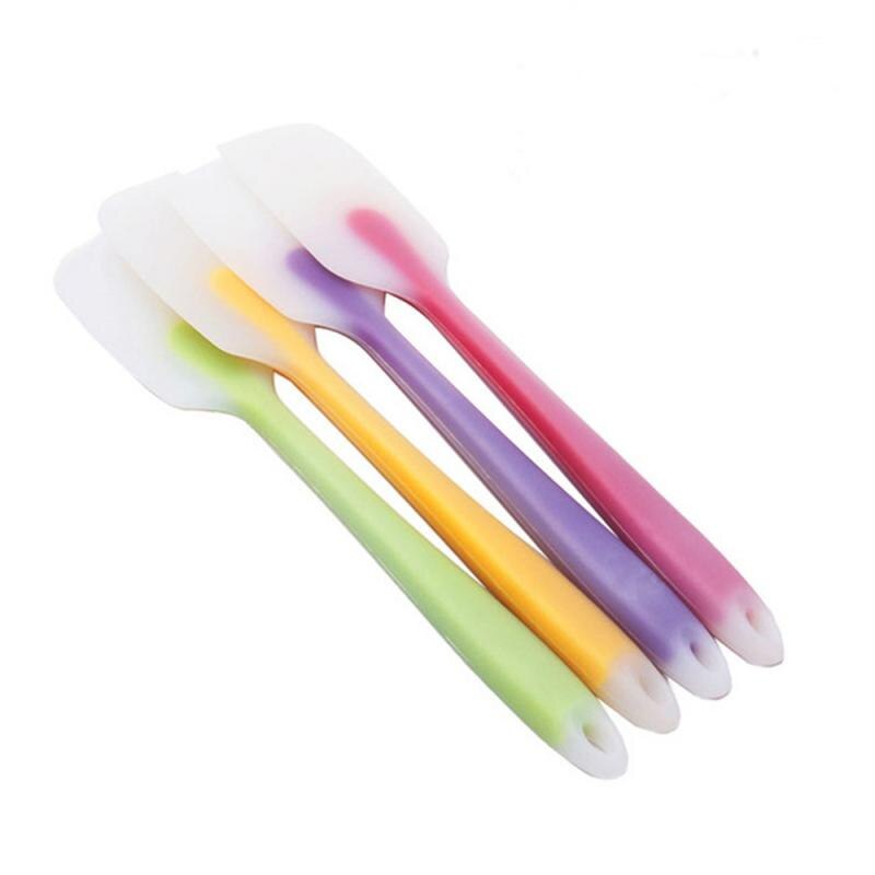 KitchenAid KQG437OHACE 2-delige siliconen spatel set - amandelcrème