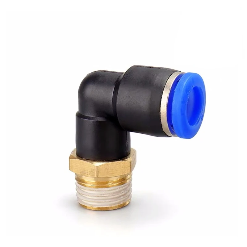 Pneumatische passend zu, 2-Wege-Schnellkupplung, Rohrschlauch, 4 mm, 6 mm, 8 mm, 10 mm, 12 mm, 16 mm, Luft-Pneumatik-Teile, Verbindungsstück