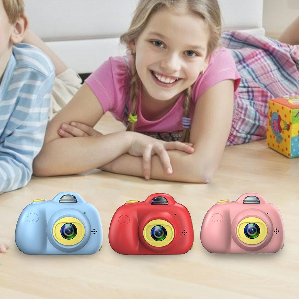 Kids Digitale Video Camera Met 32GB Sd-kaart Leuke Dubbele Lens Camcorders Voor Kerst