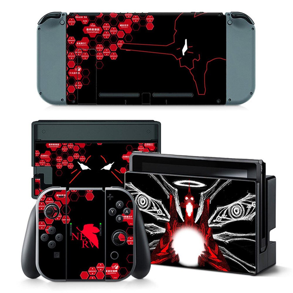 Video Game Vinyl Decal Skin Sticker Cover for Nintendo Switch Console System