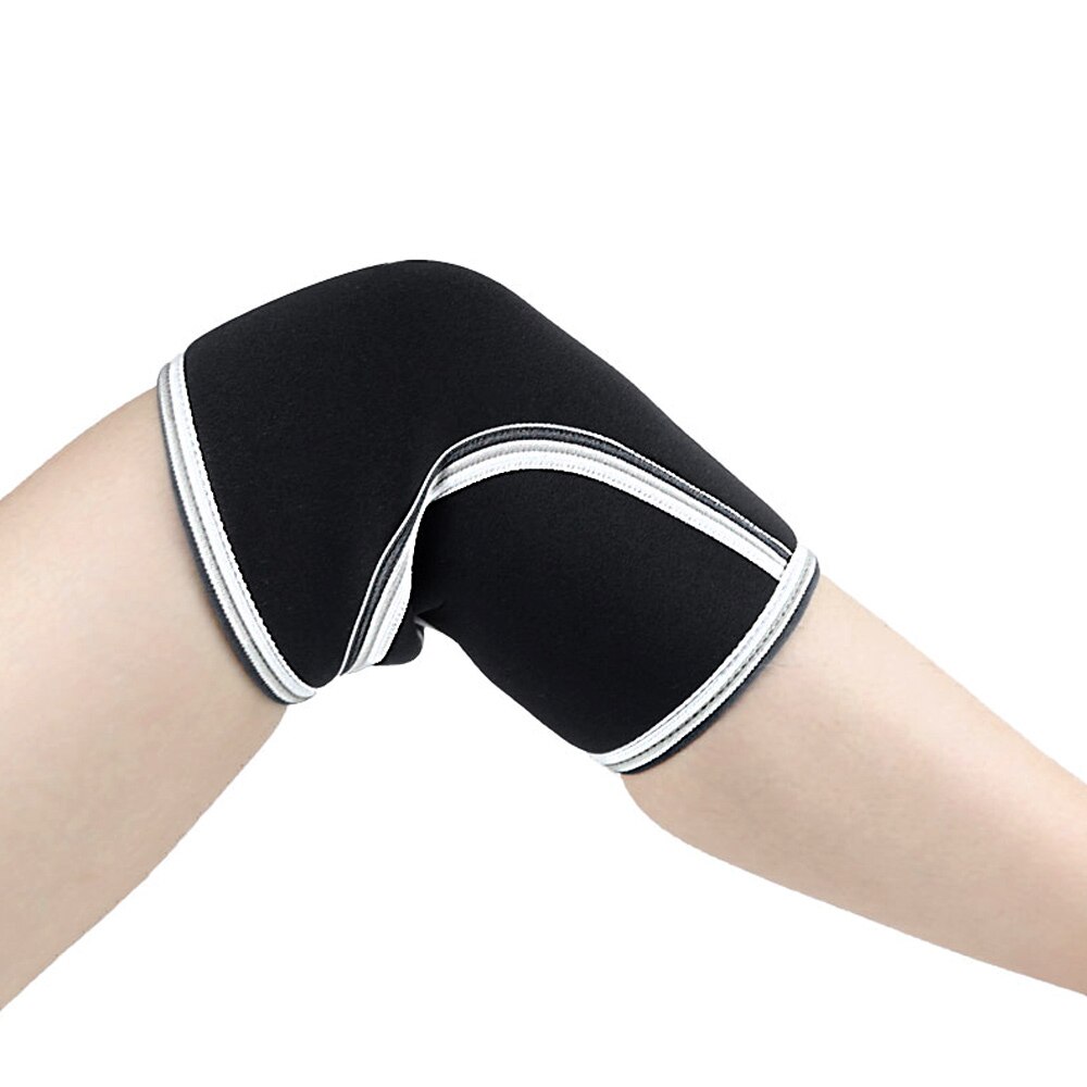 Aqtqaq 1 st unisex kompressionsskydd knä ärmstöd stöd för sport löpning jogging basket ledsmärta