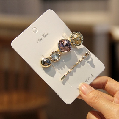 4 stijl Luxe kristal parel haar clip Gold haarspelden voor vrouwen sieraden accessoires