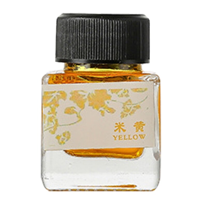 25ml Bottled Glass Smooth Writing Fountain Pen Ink Refill School Student Stationery Office Supplies,11 Colors for Choices: 7