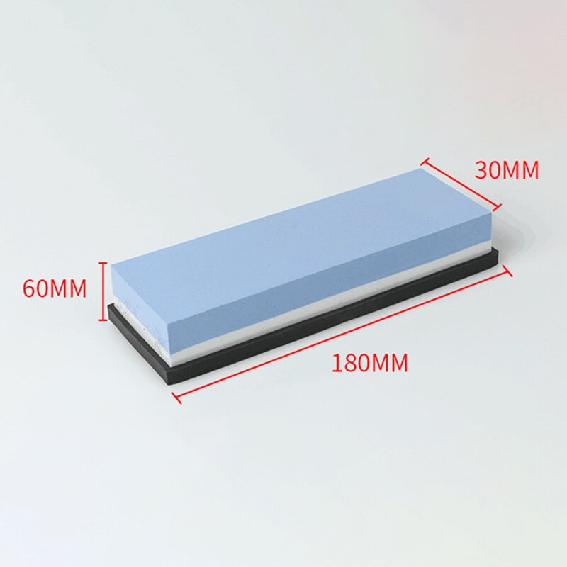 1000/6000 Grit Dubbelzijdig Slijpsteen Base Hoek Gids Set Korund Puntenslijper Keuken Slijpen Slijpsteen