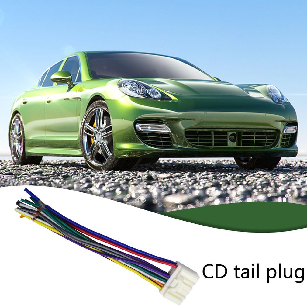 Voor Mitsubishi Iso Kabelboom Radio Plug Lead Wire Loom Connector Adapter