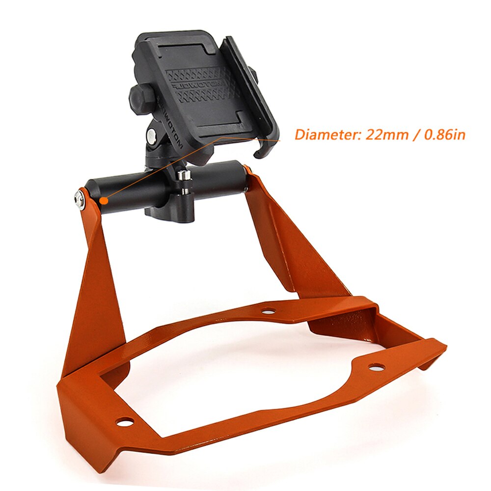 For KTM 1050 1090 1190 Adventure ADV Motorcycle Stand Holder Phone Mobile Phone GPS Plate Bracket