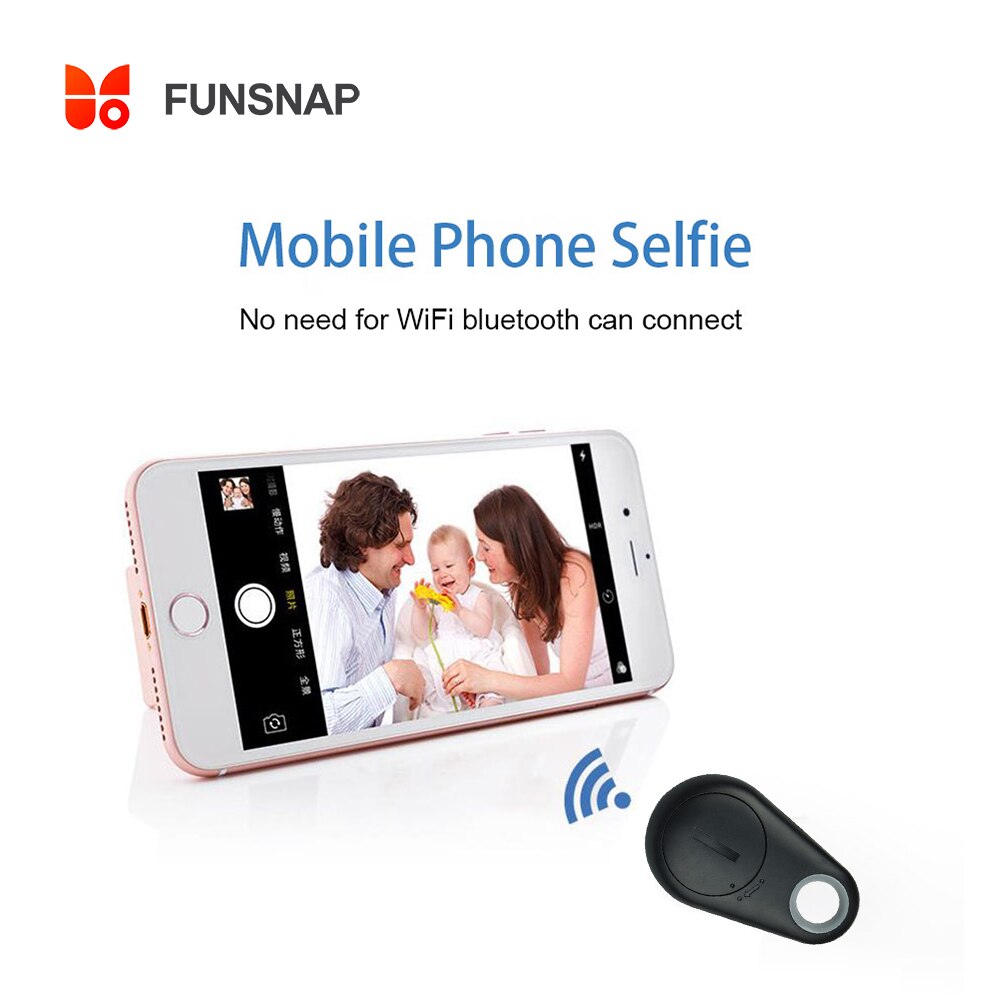 Kamera Auslöser Fernbedienung-Bluetooth kabellos Selfie Geschmack Clicker-Kompatibel mit iPhone, iPad, Android, Samsung