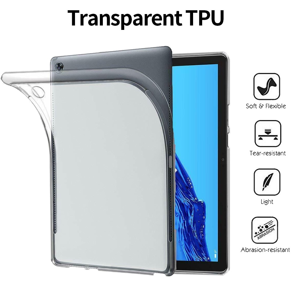 Custodia morbida in TPU per Huawei MediaPad M5 M6 Lite Pro 10.8 8.4 10.1 custodia protettiva antiurto da 8 pollici per Huawei T3 T5 custodia in TPU