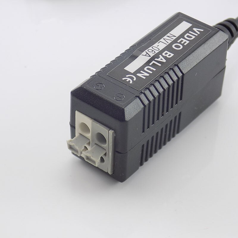 2 Stuks/1 Paar Cctv Video Balun Twisted Video Transceiver Utp Bnc Balun 2000Ft Met Bnc Kabel Bnc Connector voor Security Camera