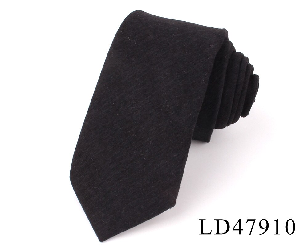 Gravatas de cor sólida para homens e mulheres, gravatas finas e casuais para casamento: LD47910