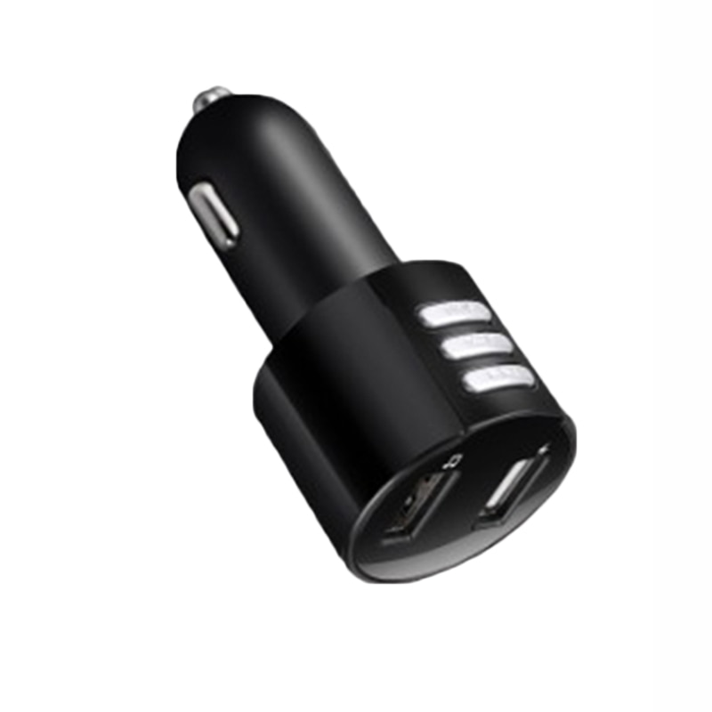 Wireless Bluetooth Car USB Charger FM Transmitter Wireless Radio Adapter Adopts FM Full-frequency Wireless Transmission: Black