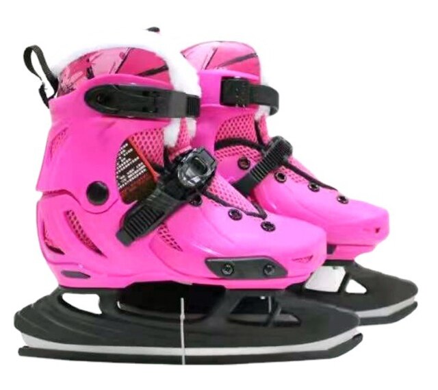 Patins de hockey sur glace réglables pour l&#39;extérieur, une pièce, pour adultes et enfants: 2 / 38-41