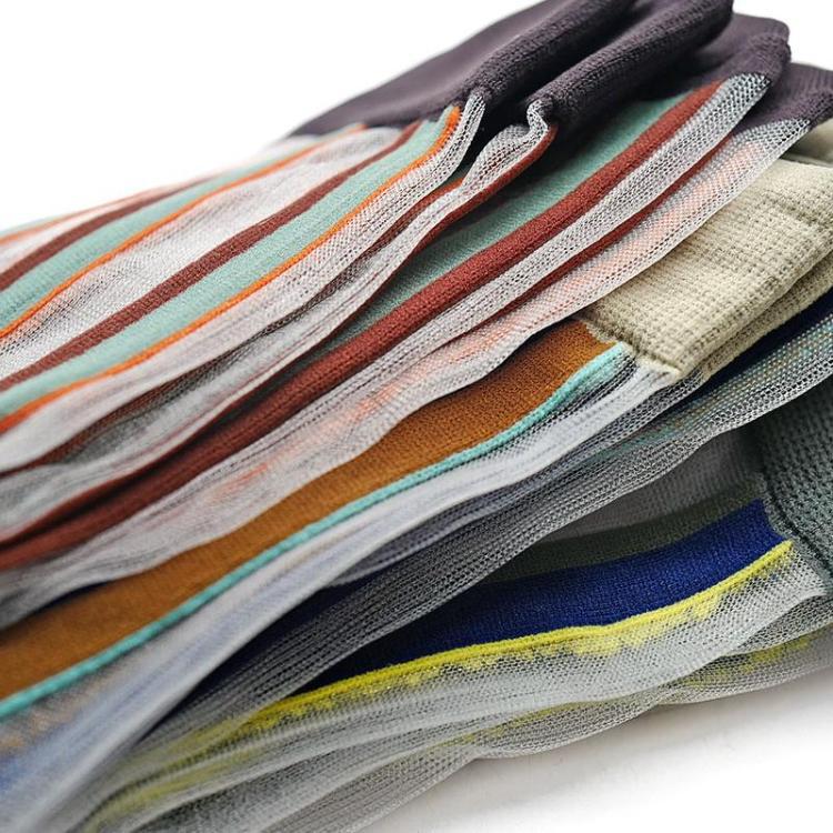 5 Paar Kant Mesh Sokken - Ademend Zomer Transparant Elastisch Geometrisch