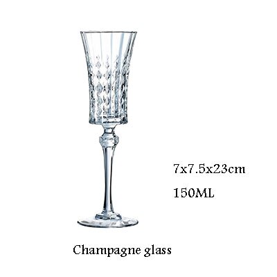 Copas de champán para copa de vino, cóctel, whisky, vaso de shot, accesorios de cocina para Bar: Champagne Glass