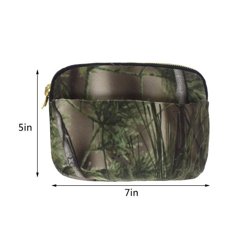 Men Ladies Camouflage Shoulder Bag Pockets Hip Bag Outdoor Leisure Running Riding Chest Bag