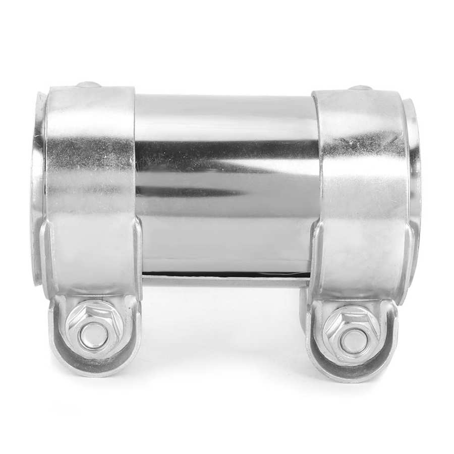 65 x 125mm Exhaust Pipe Clamp Connector Coupler 18101745427 Fit for 128i 323Ci 323i 325Ci Aluminum Exhaust Tube Adapter