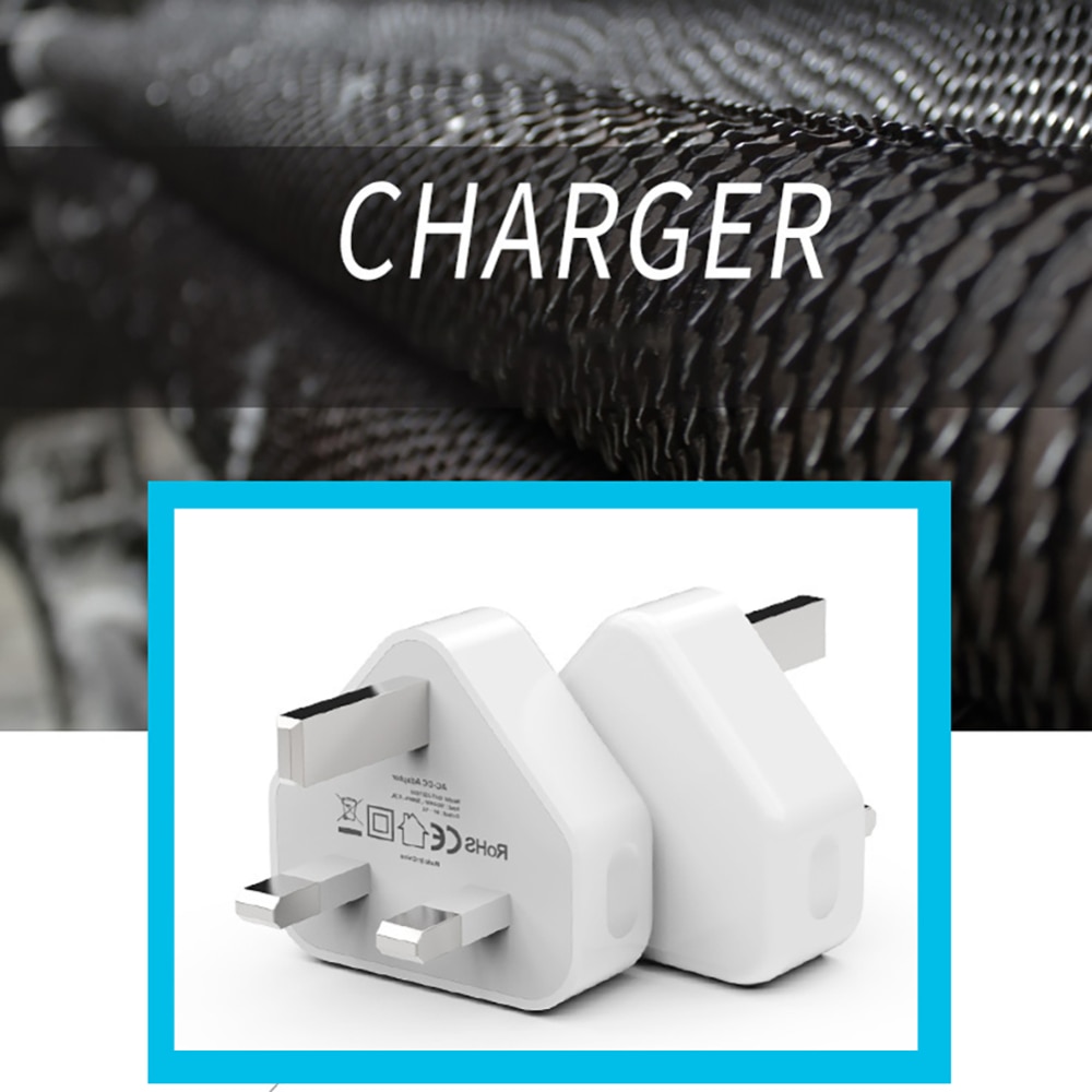Enkele Poort USB Opladen Hoofd 5 V 1A USB Wall Charger Adapter Quick Lading 3 Pin UK Plug voor iPhone samsung Xiaomi Huawei