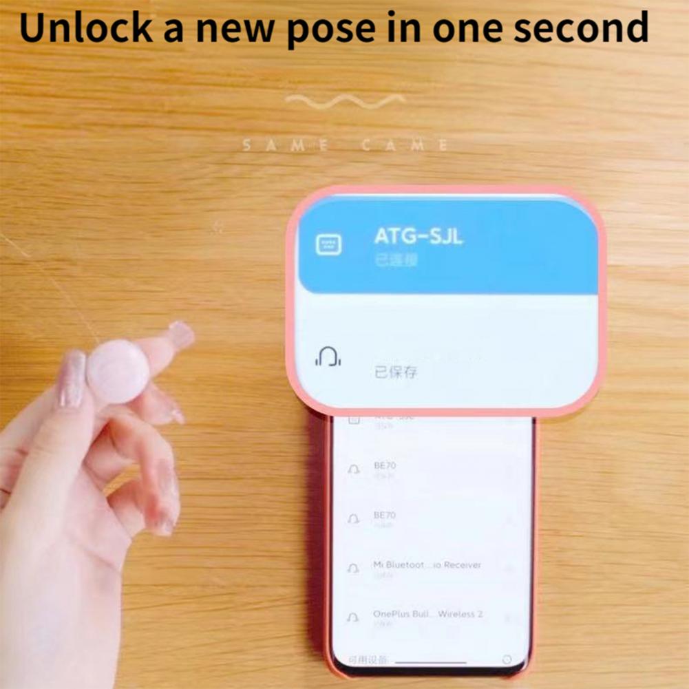 Mini-video-controller für die fingertipp-funktion, usb-ladefunktion, tragbarer bluetooth-kompatibler video-controller-ring zum ansehen von videos für ihr smartphone