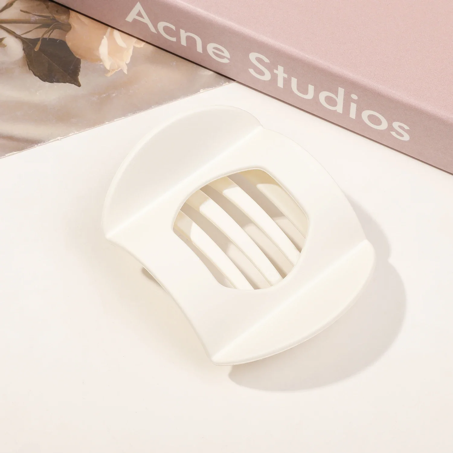 Pinzas para el pelo antideslizantes para mujer, horquillas de garra de pato en forma de arco Vintage, accesorios para el cabello de PC, grandes y pequeños, nuevos: Azul cielo