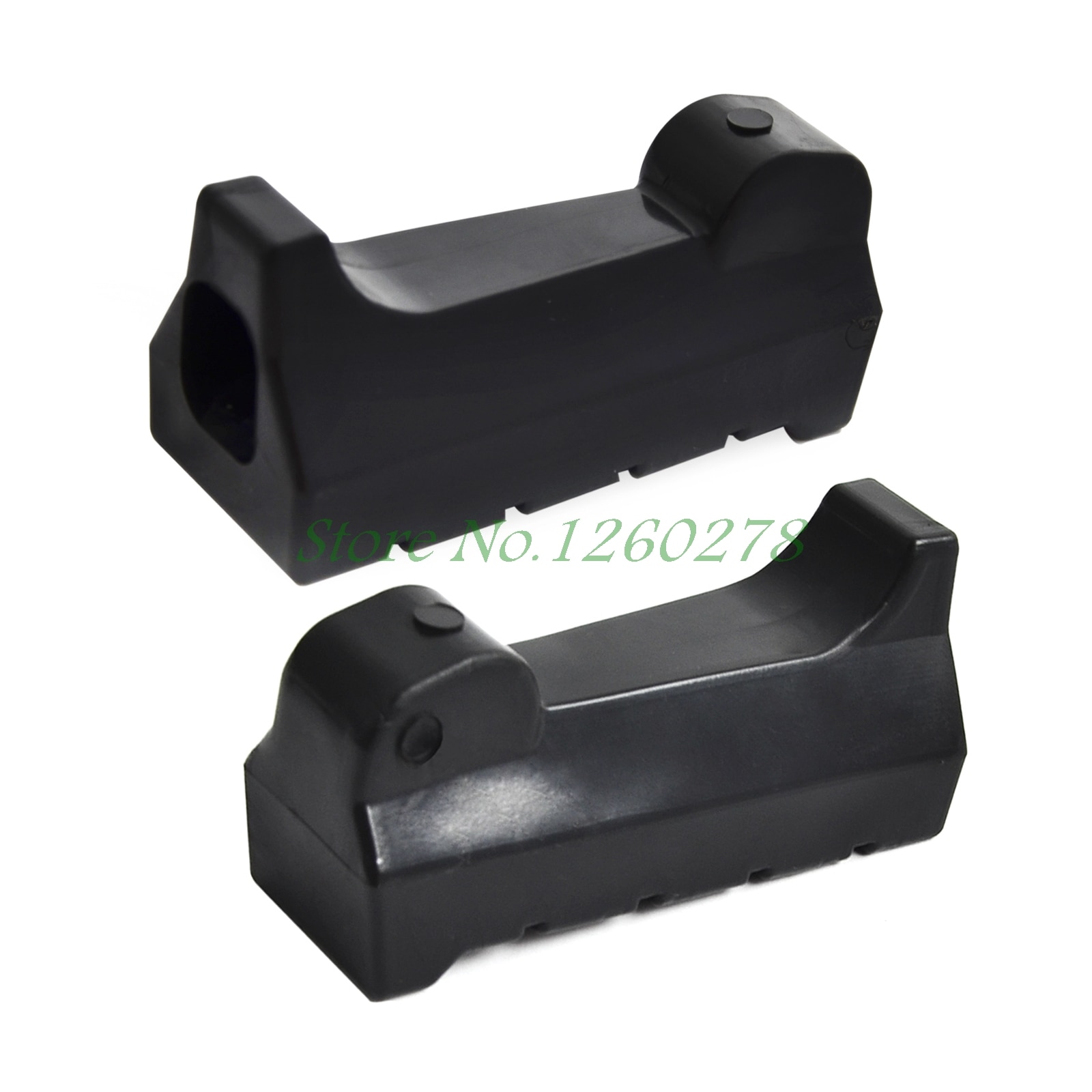 Een Paar Voor Footrest Voetsteunen Rubbers Voor Yamaha YBR125 YBR 125 alle jaar #2288696