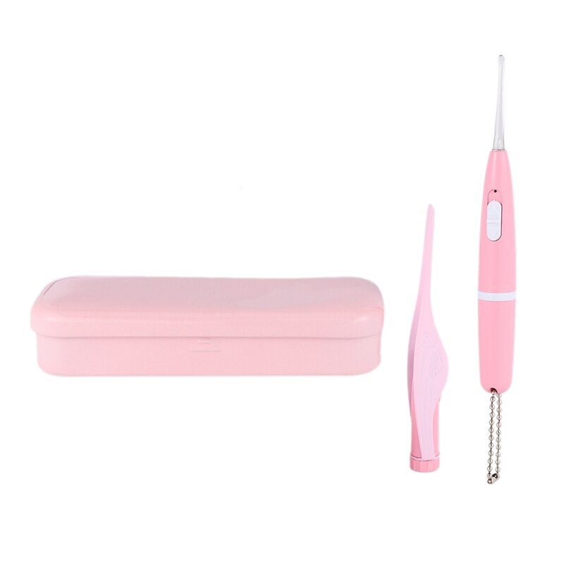 FBIL-Ear Spoon Children's Luminous Ear Dug Two-Piece Baby Baby Clip Earwax Tweezers Set: Default Title