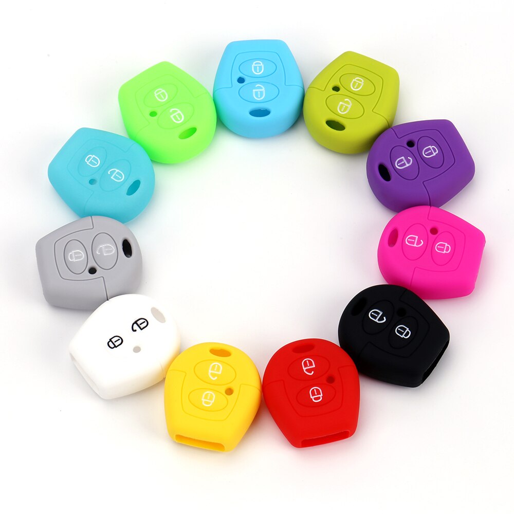 Auto auto siliconen sleutelhoes beschermhoes sleutelbehuizing sleutel afstandsbedieningshoes voor sagitar bora accessoires