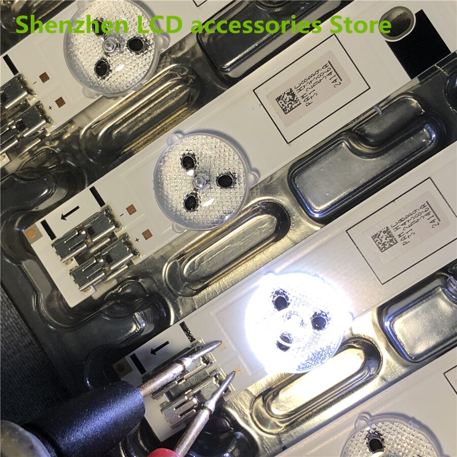 Tira de luces LED de retroiluminación, BN96-21476A para D1GE-320SC1-R2, UE32EH5000, 20 unids/lote, DE320BGA-B1