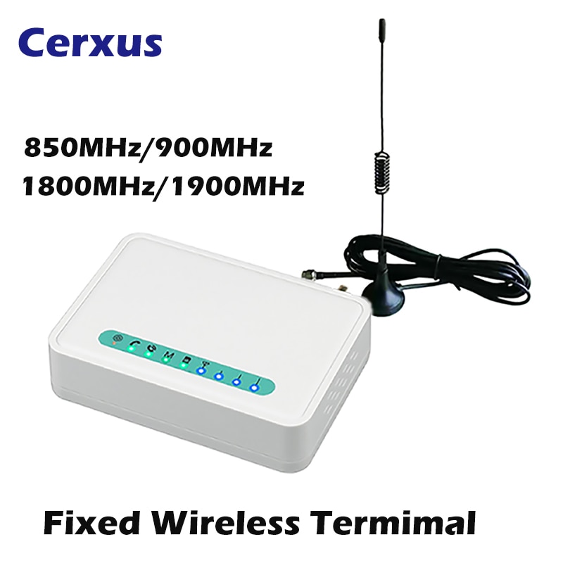 Fast trådløs terminal quad band gsm sim-kort telefonlinje desktop opkaldsopkald gsm 850/900/1800/1900 mhz standard dtmf anerkendelse