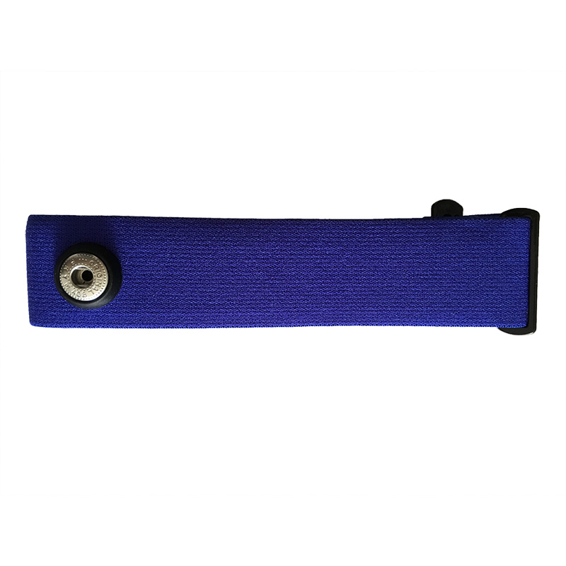 Correa de pecho con Bluetooth y Ant + para Strava Wahoo, Monitor de ritmo cardíaco, Endomondo, Amazfit Stratos, cinturón de Cardio, pulsómetro: Blue