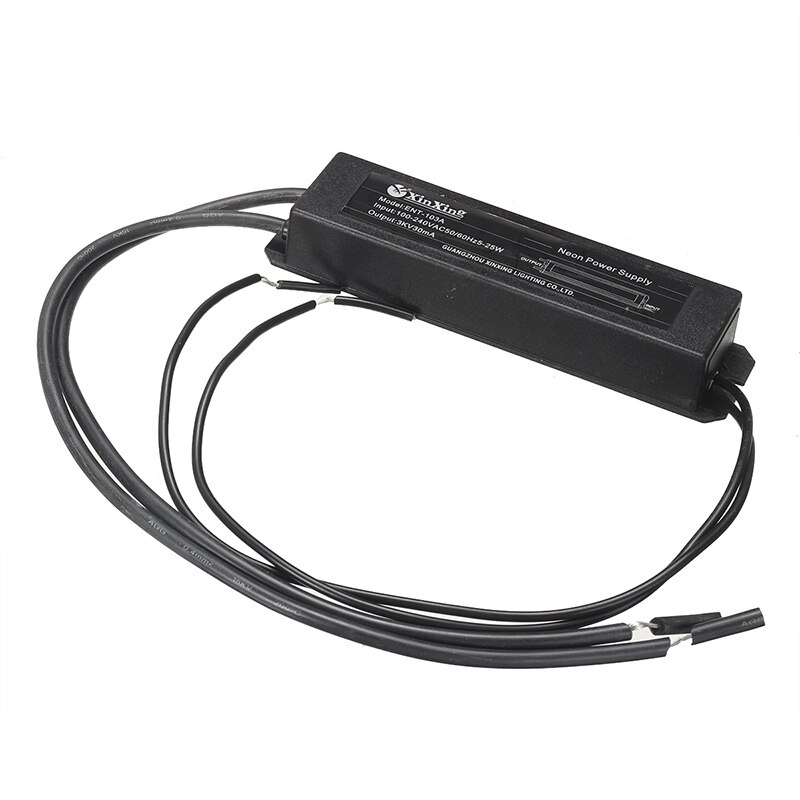 Glass Neon Light Sign Electronic Transformer Durable Neon Power Supply HB-C02TE 3KV 30mA 5-25W Mayitr Lighting Accessory