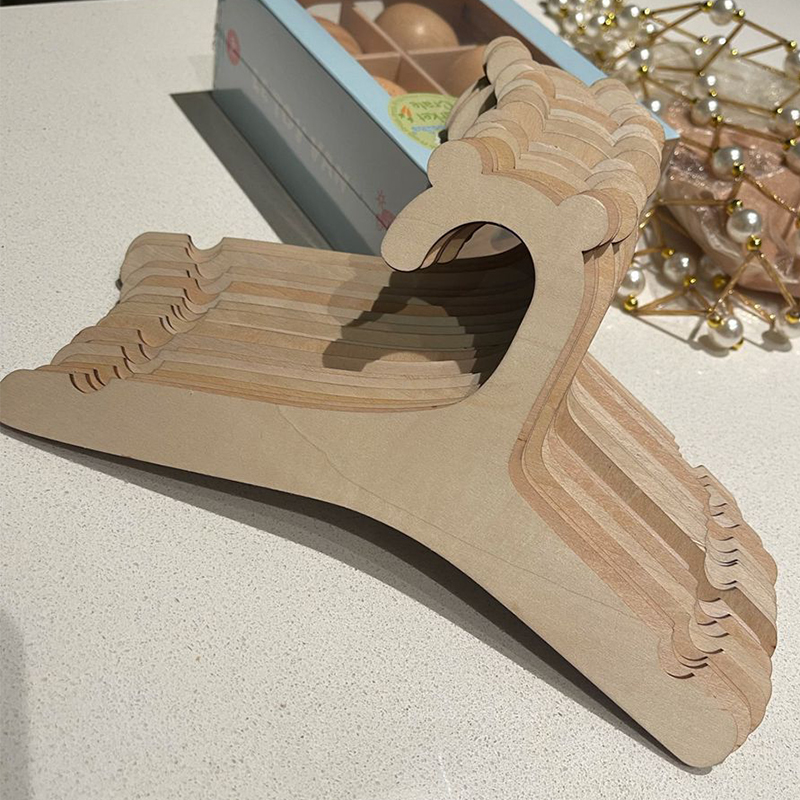 Perchero de madera para bebé, colgador de ropa para el hogar, habitación de princesa, decoración de guardería para niños, 5/10 piezas