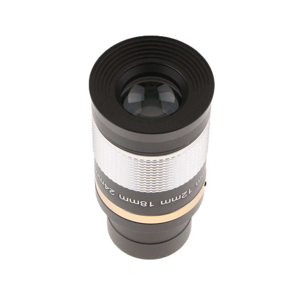 8 to 24-Millimeter 1.25-Inch Eyepiece for Telescope (Black+Silver)