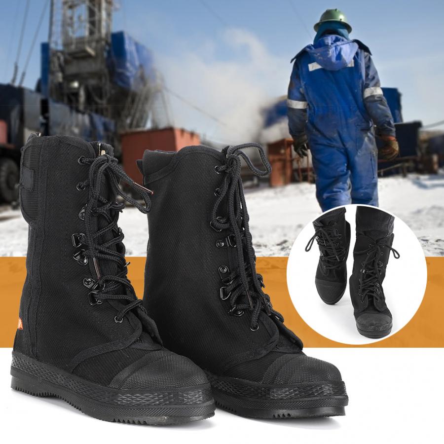 Botas de rescate de Bomberos de emergencia, calzado de seguridad anti-golpes y resistentes a las perforaciones, zapatos de bombero, zapatos de seguridad