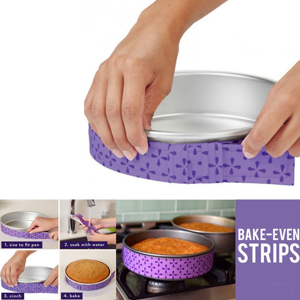 Draagbare afneembare Wasbare Bakken strips 88x4 cm Houden de rand van de cakevorm onaangeroerd kitchen tools gadget