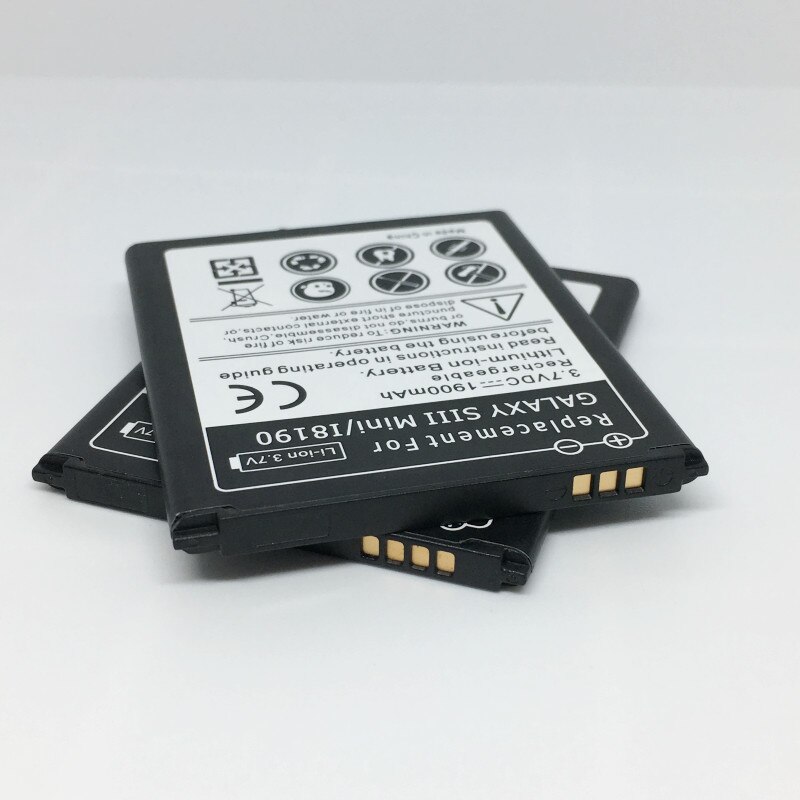 4pins EB-L1M7FLU Replacement S3mini Battery For Samsung Galaxy S3 mini i8160 i8190 Ace2 S7562 Battery EB425161LU 3pins