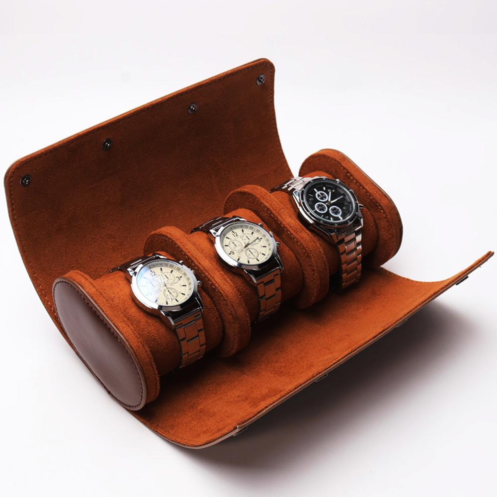 1Pc 3 Slots Horloge Opbergdoos Duurzaam Draagbare Creatieve Horloge Houder Horloge Case Horloge Organizer Voor Home Reizen