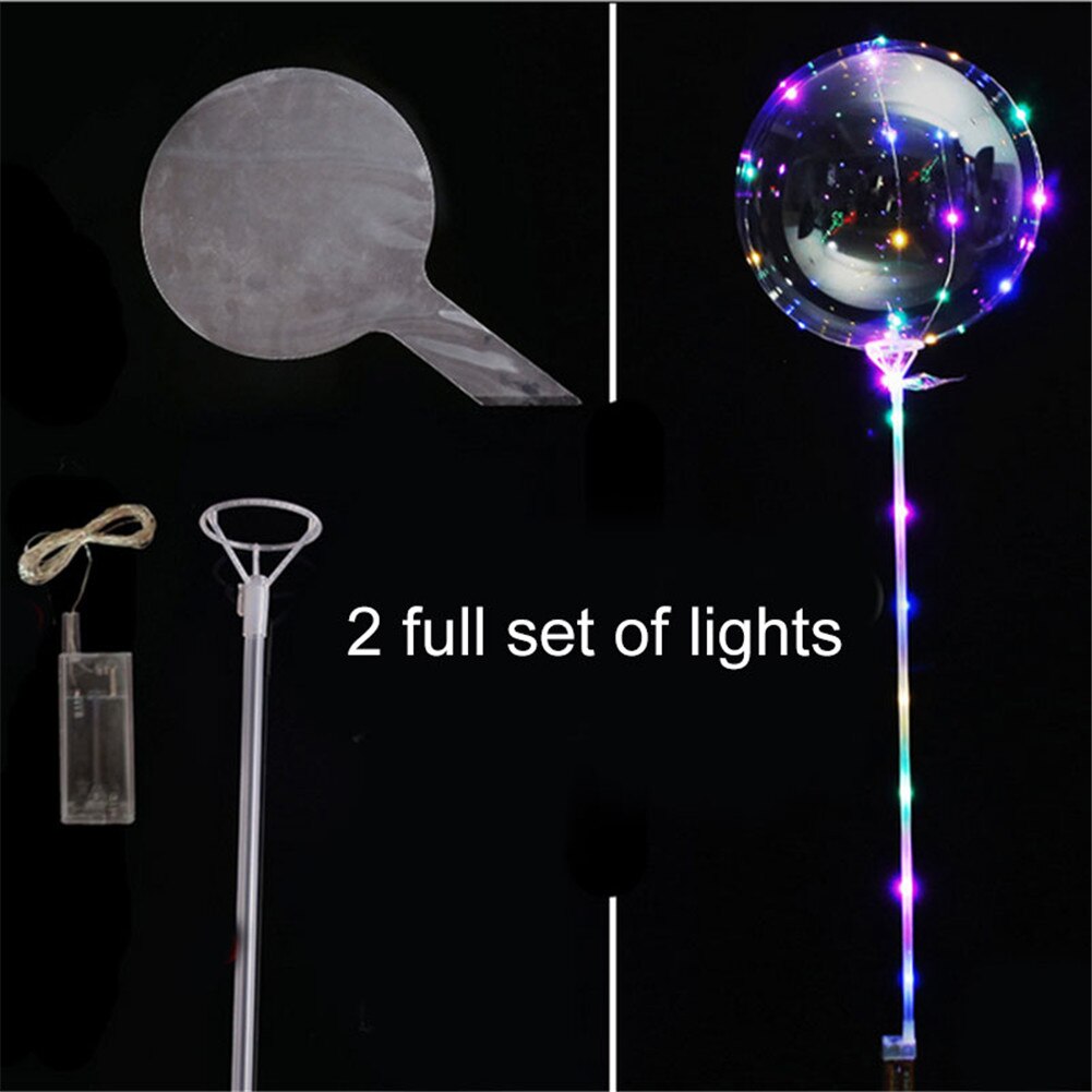 Led Lichtgevende Ballon Ronde Bubble Transparante Ballonnen Voor Party Decoraties THIN889