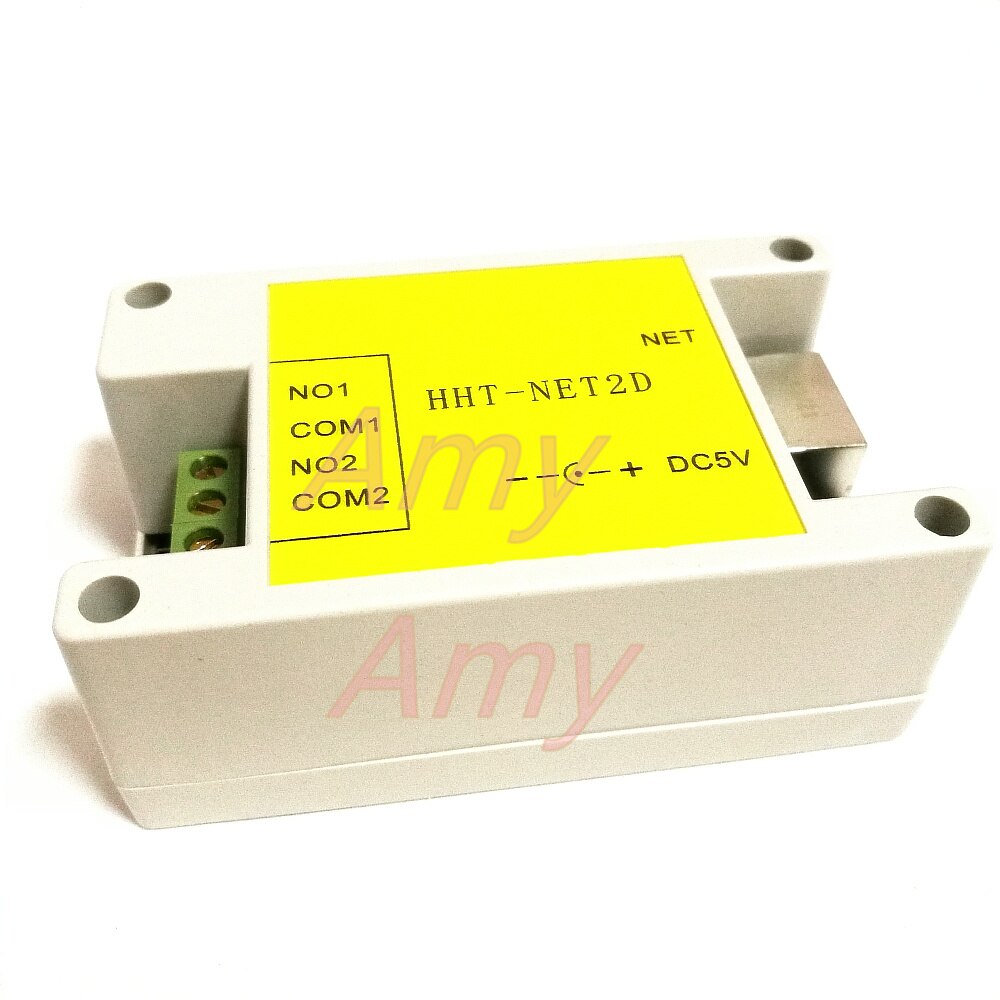 Ethernet IP network relay module, 2 way remote-controller, smart home can be delayed, can be developed two times