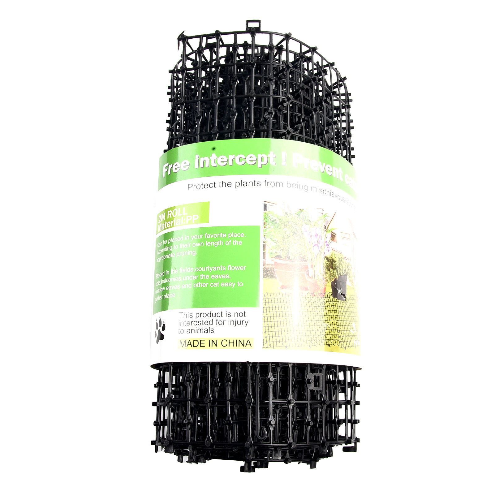 Gardening Cat Scat Mat Repellent Mat Anti-Cat With Prickle Strips Spikes Straps Deterrent Keep Cat Dog Away Digging Pet Supplies