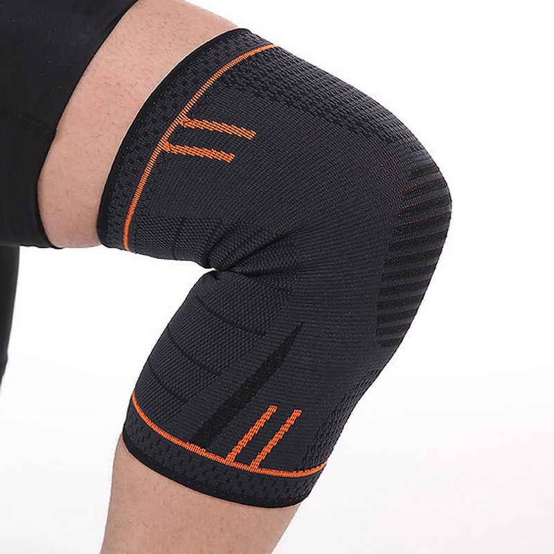 1Pcs Elastic Knee Pad For Sport Garden Work Knee Support Sleeve For Fitness Running Volleyball Knee Brace mtb Bike kneepad