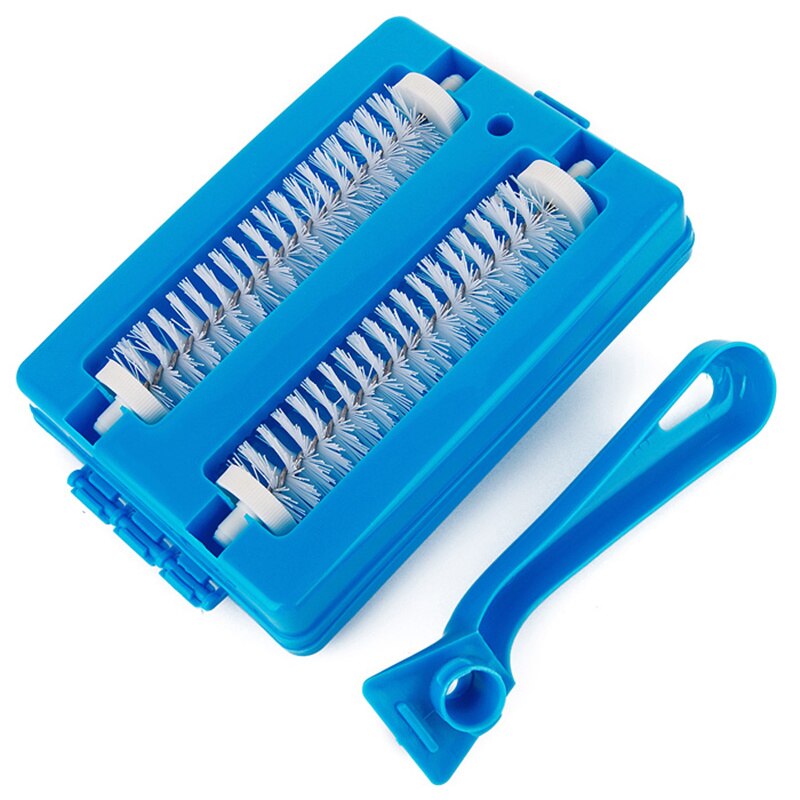 Borstelkop Huishoudelijke Dubbele Roller Afstoffen Borstel Tapijt Reinigen Stofzuiger Borstel Huishoudelijke Schoonmaakmiddelen Tool Borstel Accessoires