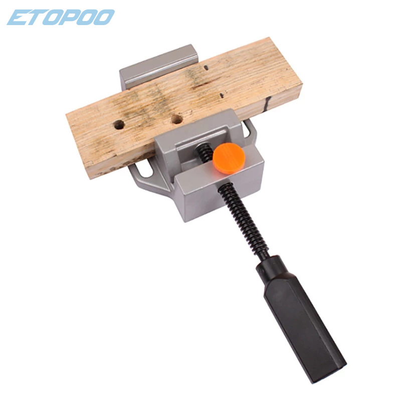 Aluminium Single/Double Handle 90 Degree Right Angle Clamp Photo Frame Corner Clip Woodworking Vise Workbenches: type3